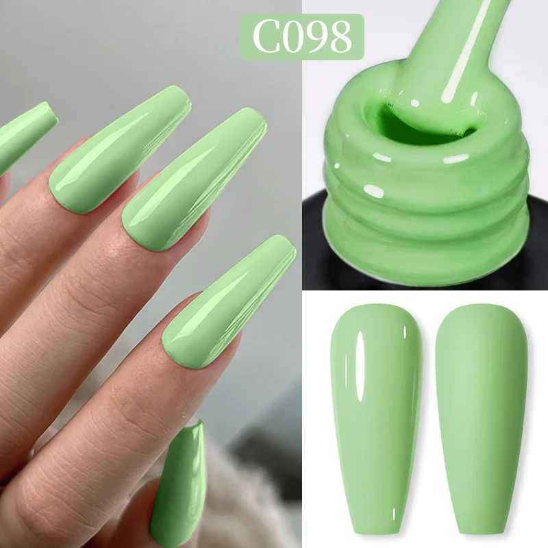 Born Pretty Pro UV/LED HEMA FREE gél lakk 15 ml - C098 - Sage Green