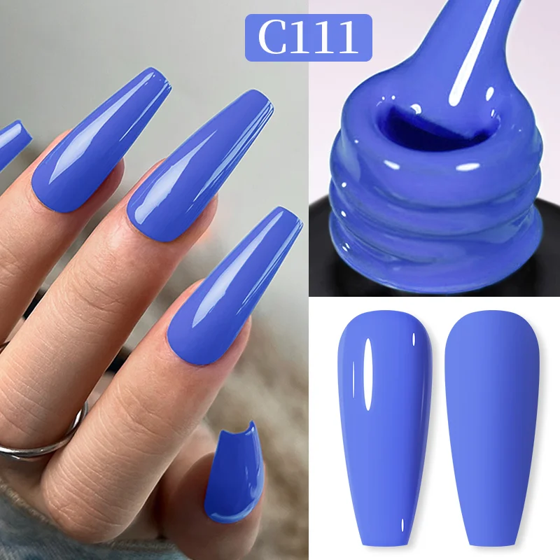 Born Pretty Pro UV/LED HEMA FREE gél lakk 15 ml - C111 - Little Boy Blue