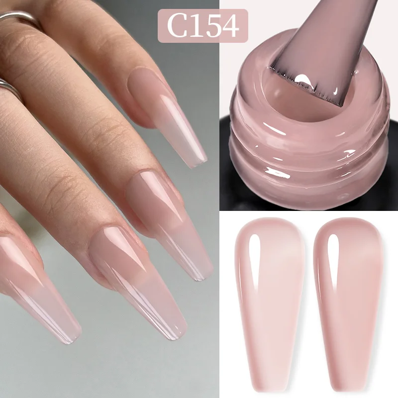 Born Pretty Pro UV/LED HEMA FREE gél lakk 15 ml - C154 - Milky Dust Storm
