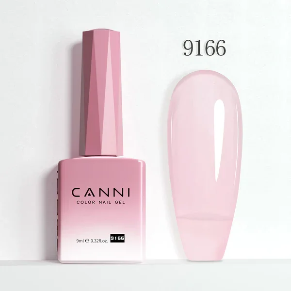 CANNI HEMA FREE UV/LED gél lakk 9ml No.9166