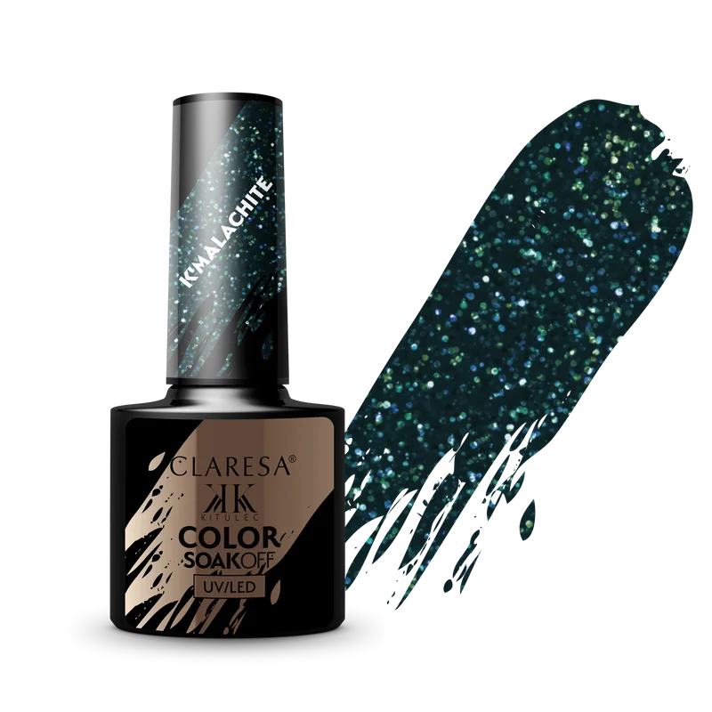 CLARESA UV/LED gél lakk 5g - Kitulec Series - Malachite