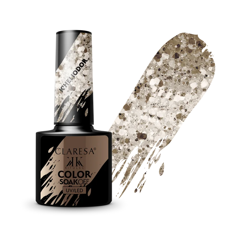 CLARESA UV/LED gél lakk 5g - Kitulec Series - Heliodor