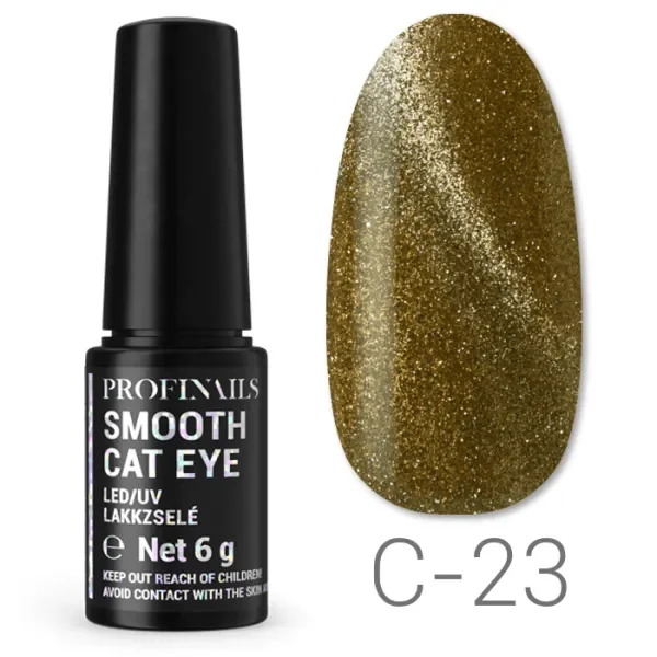 Profinails Smooth Cat Eye LED/UV lakkzselé 6gr C-23