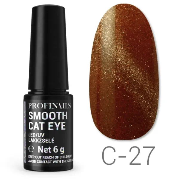 Profinails Smooth Cat Eye LED/UV lakkzselé 6gr C-27
