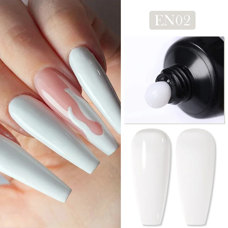 Born Pretty Pro HEMA FREE Poly Gel 60 ml - EN02 - White