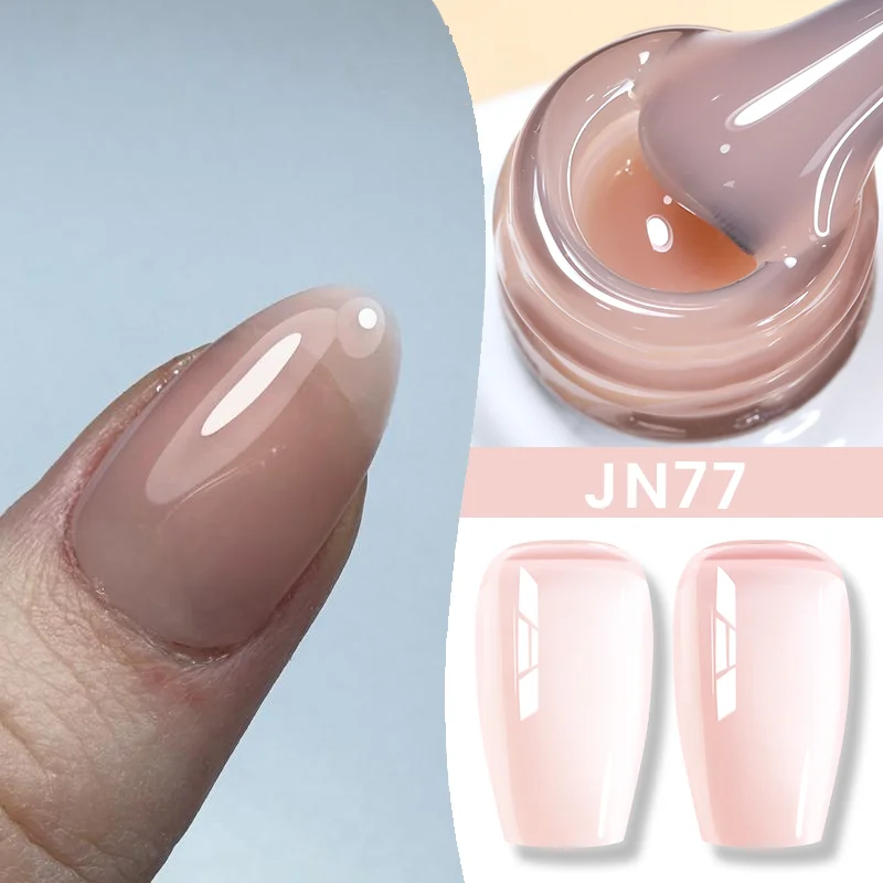 Born Pretty UV/LED gél lakk 10 ml - Jelly Nude Series - JN77