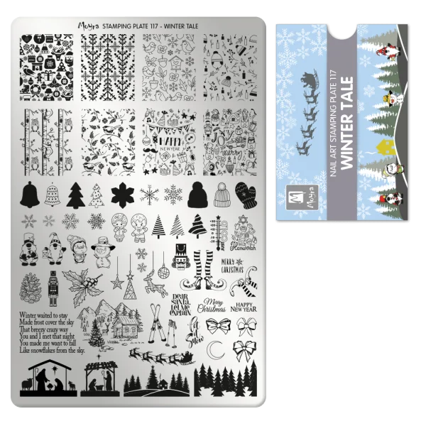 Moyra nyomdalemez No.117 Winter Tale