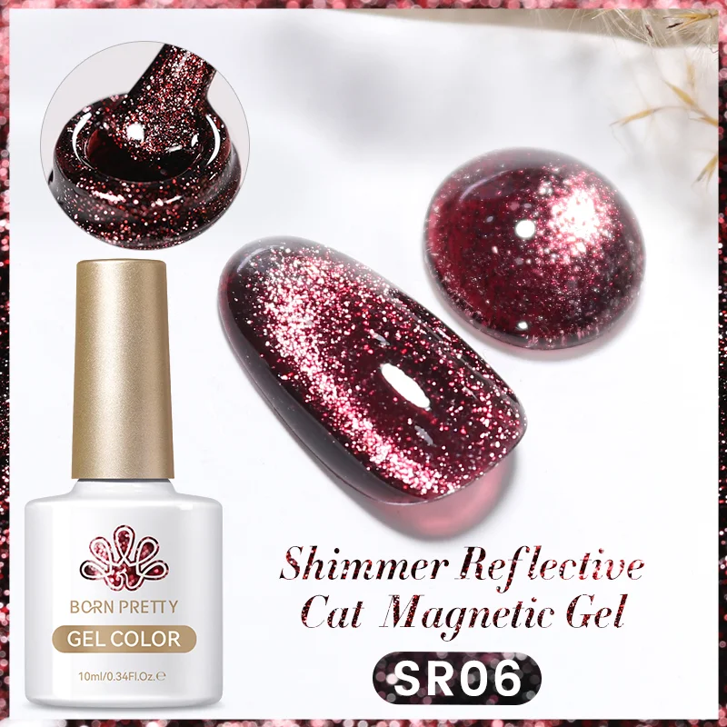 Born Pretty Cat Magnetic gél lakk 10 ml - MY366/SR06