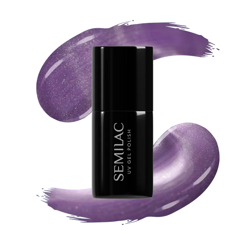 SEMILAC UV/LED Gél Lakk 7ml - 664 - Lilac Gloss Cat Eye