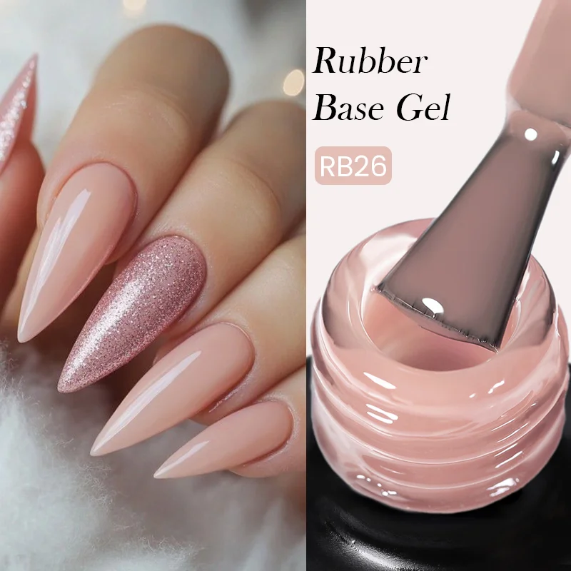 Born Pretty Pro HEMA FREE Rubber Base Gel 15 ml - RB26