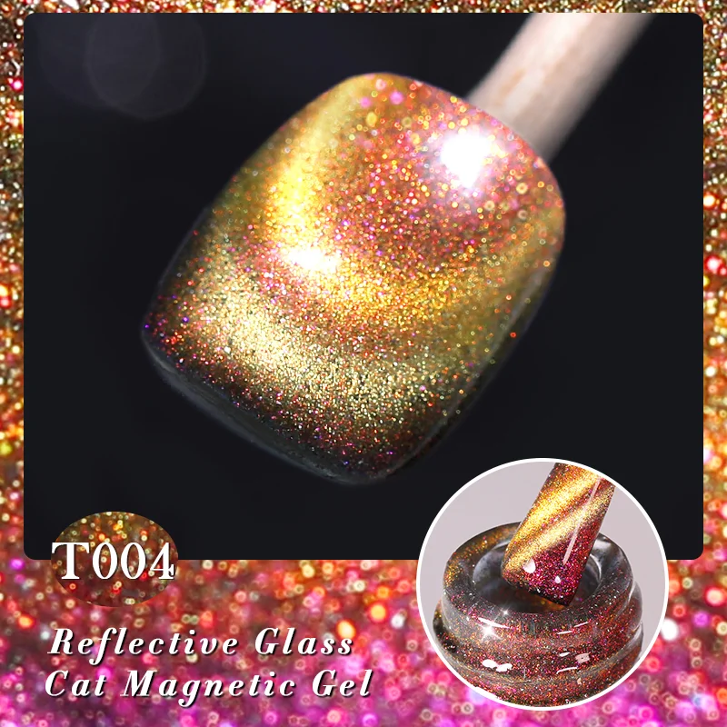 BORN PRETTY PRO UV/LED gél lakk 15 ml - T004 - Rainbow Reflective