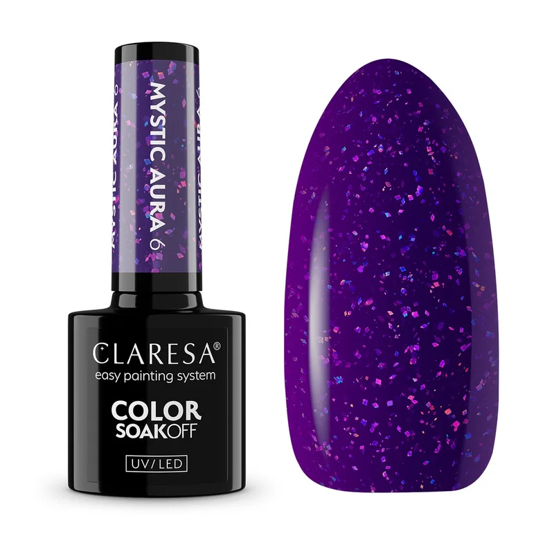 CLARESA UV/LED gél lakk 5g - Mystic Aura 6