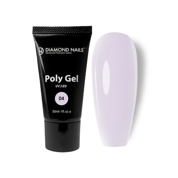 Diamond Nails PolyGel 04 - Milky Violet - 30ml