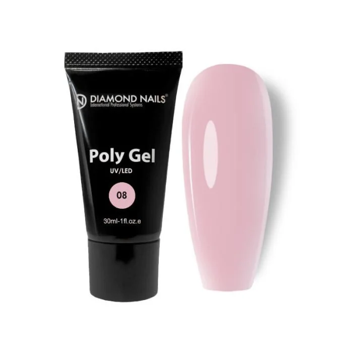 Diamond Nails PolyGel 08 - Honey Peach - 30ml
