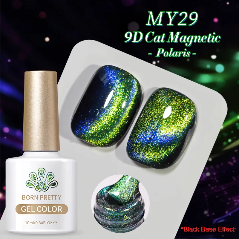 Born Pretty Cat Magnetic gél lakk 10 ml - MY029 - 9D Cat Eye