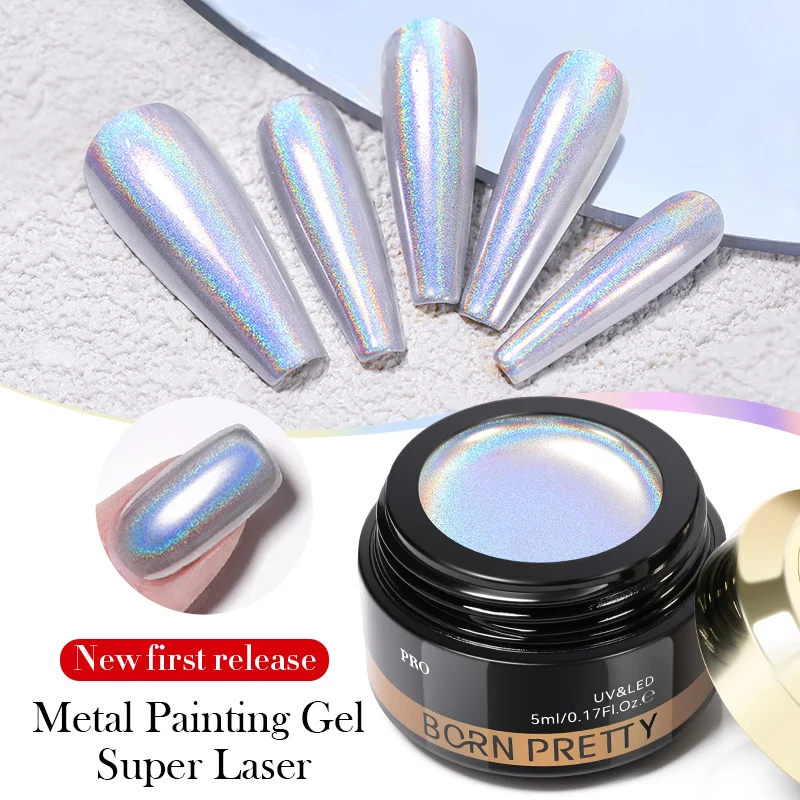 BORN PRETTY PRO Painting Gel 5 ml - PN02 - Super Laser
