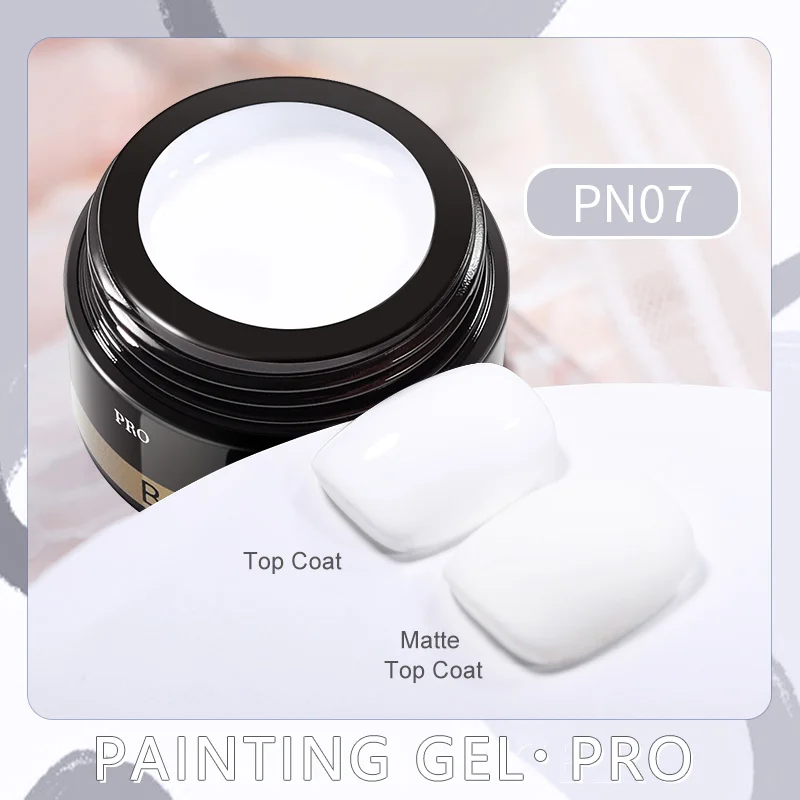 BORN PRETTY PRO Painting Gel 5 ml - PN07 - White