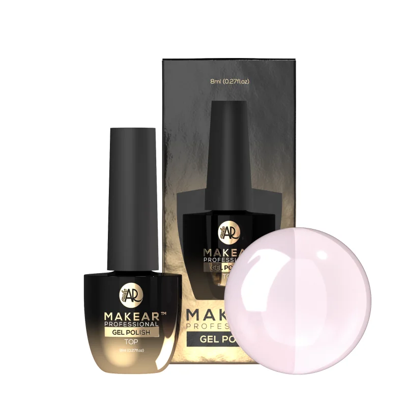 MAKEAR No Wipe Top 8 ml - MILKY NUDE