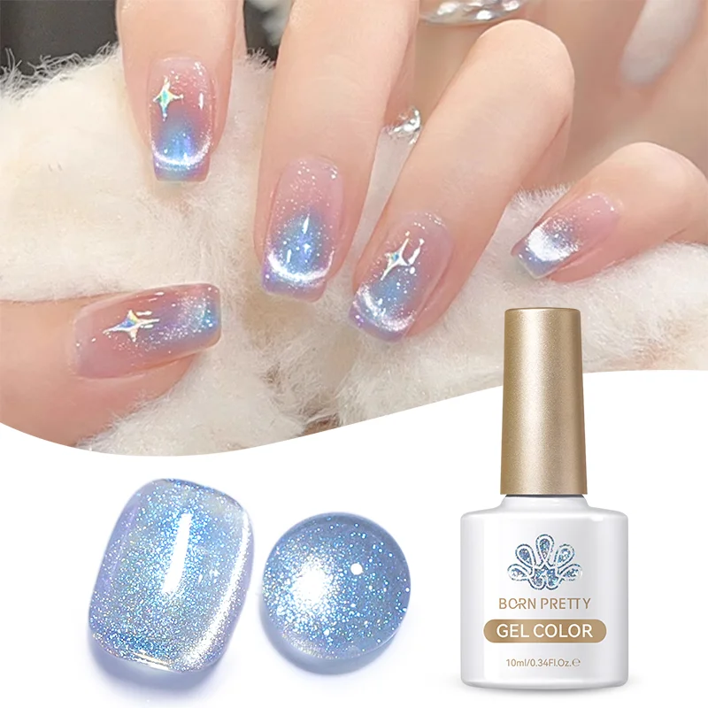 Born Pretty Cat Magnetic UV/LED gél lakk 10 ml - MY37