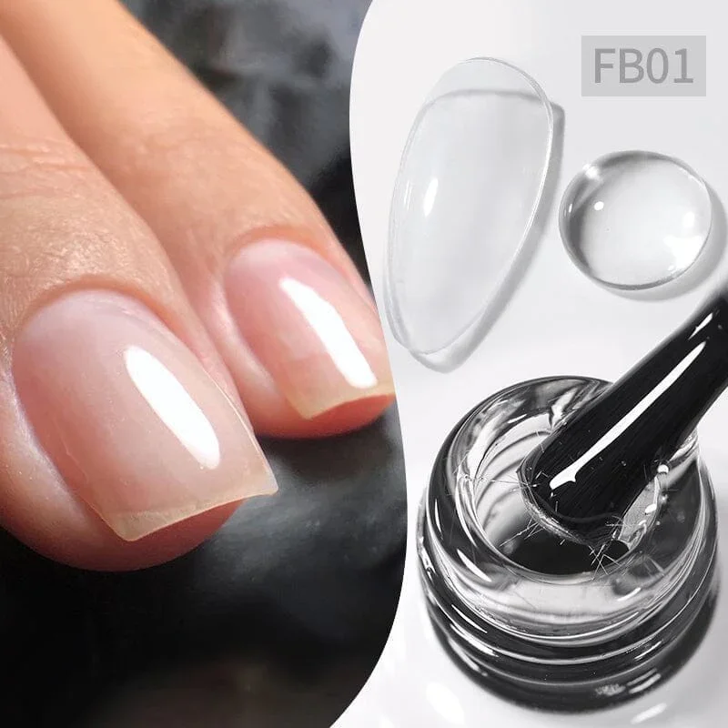 Born Pretty - Fiber Base Gel 10 ml - FB01 Clear