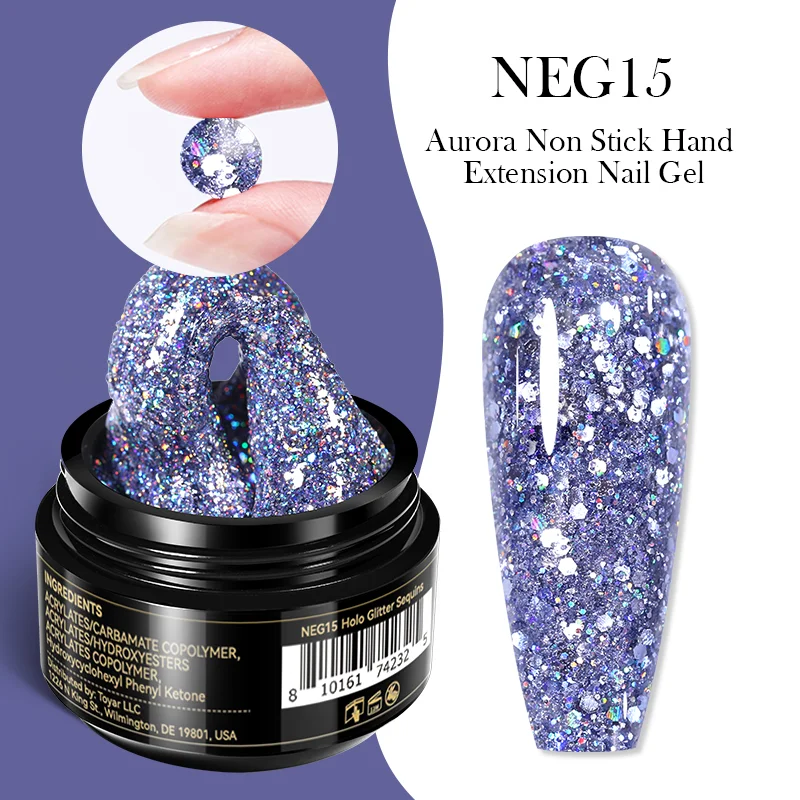 Born Pretty  Pro fixálásmentes gyurmazselé 15 ml -  NEG15