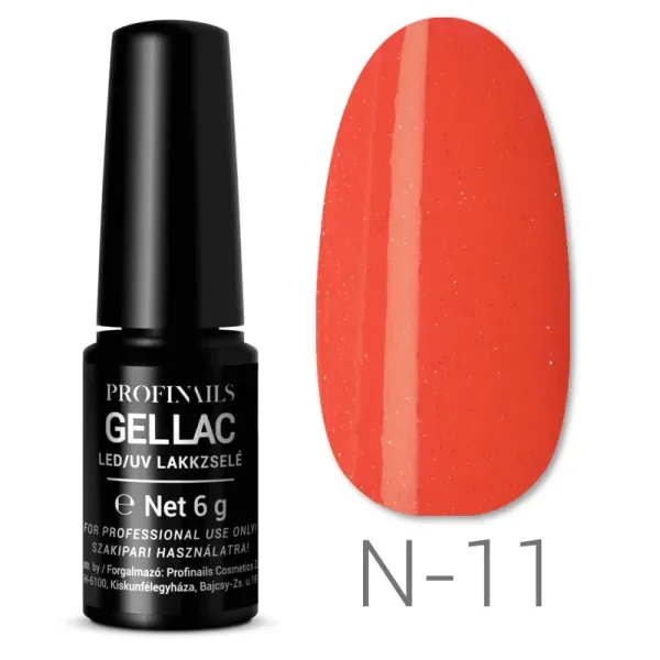 Profinails Gel Lac LED/UV lakkzselé 6gr Neon Collection No.N-11