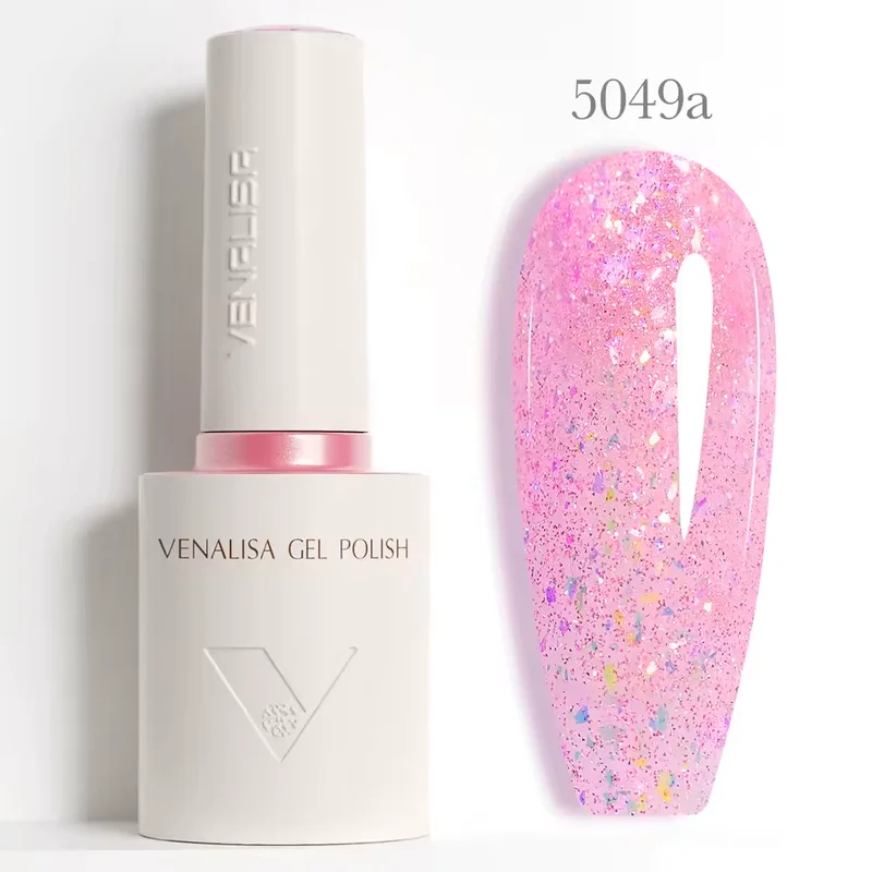 Venalisa UV/LED Gél Lakk 10 ml No.5049 - Glitter Gel
