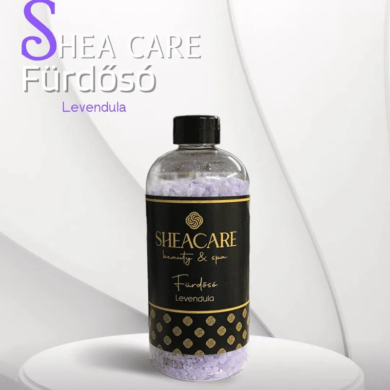 SheaCare - Fürdősó és Lábáztató só 1300g - Levendula