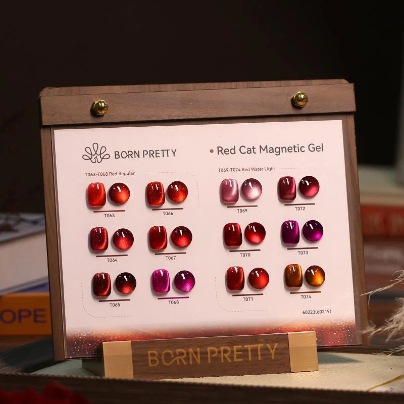 Born Pretty PRO paletta - Red Cat Eye