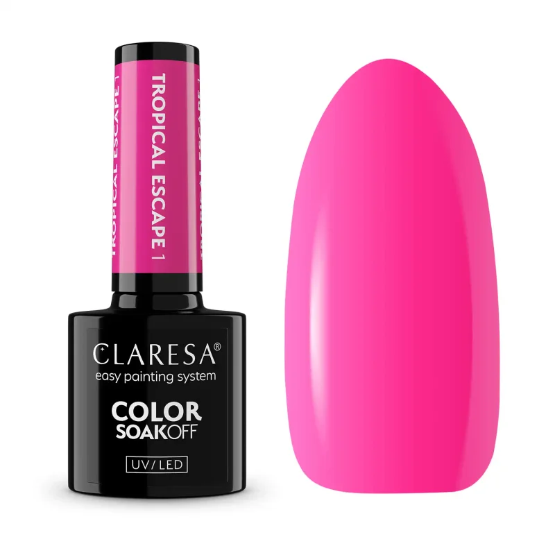 CLARESA UV/LED gél lakk 5g - Tropical Escape 1