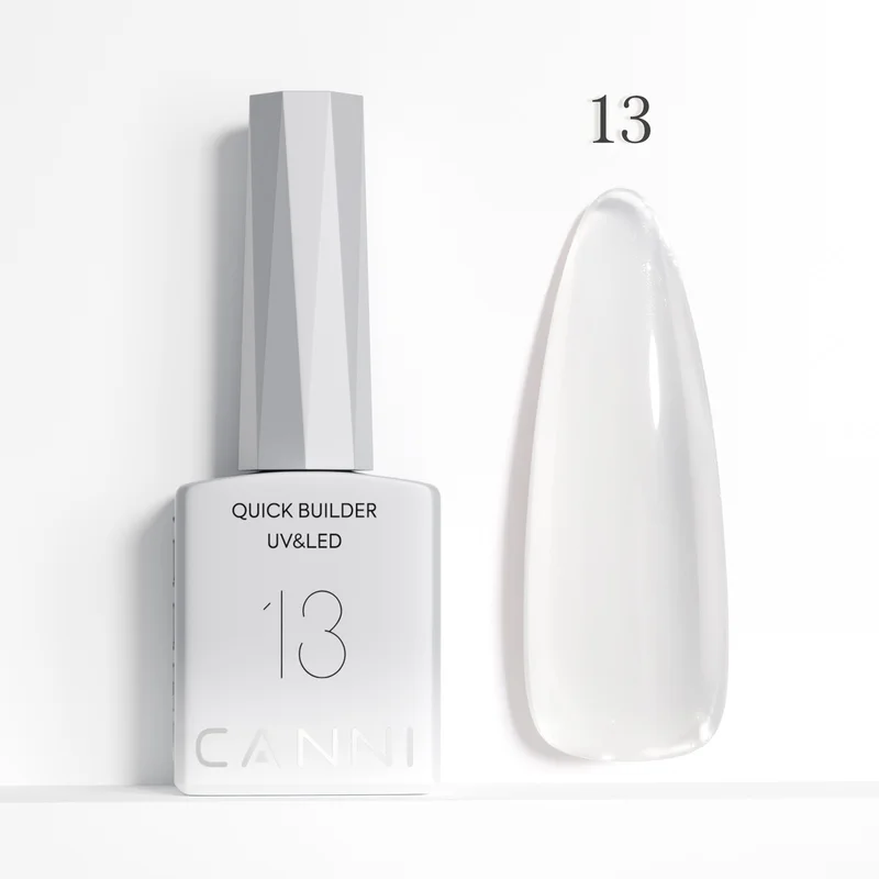 CANNI HEMA FREE Quick Builder Gel - 9 ml - X13 Clear