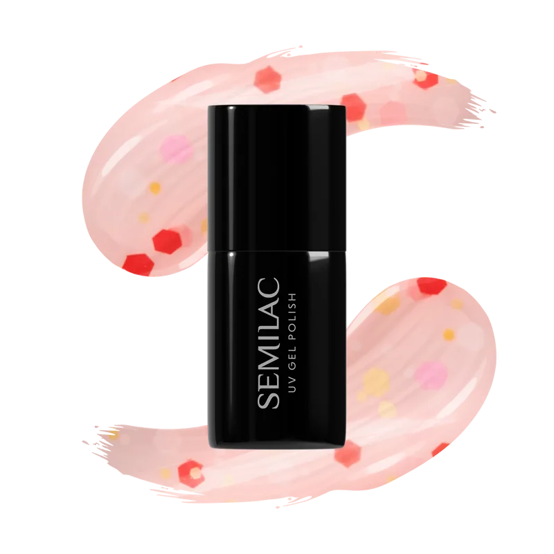 SEMILAC UV/LED Gél Lakk 7ml - 932 - Confetti Dance