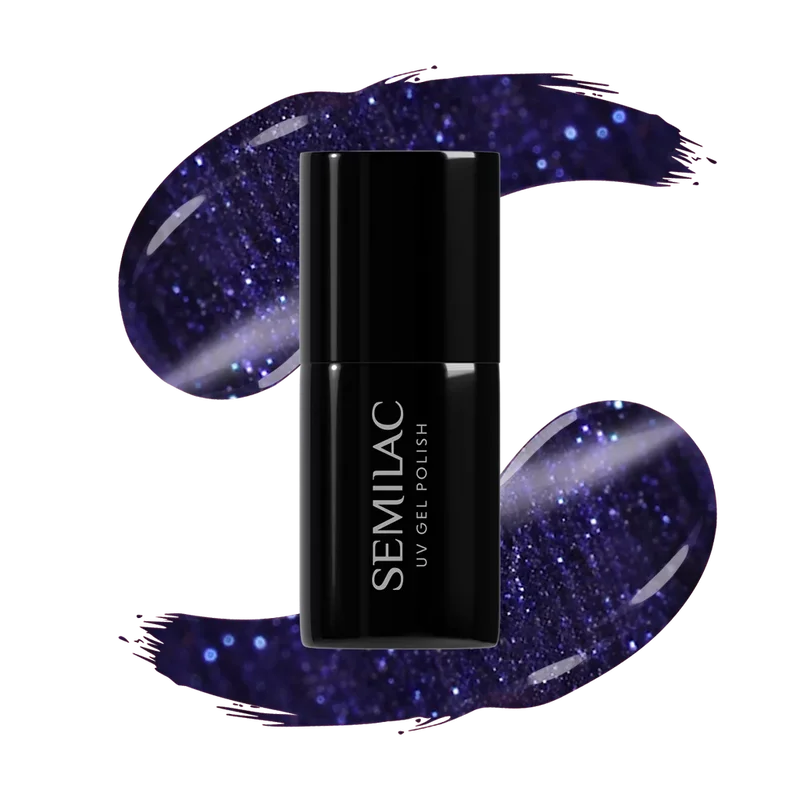 SEMILAC UV/LED Gél Lakk 7ml - 937 - Midnight Fever