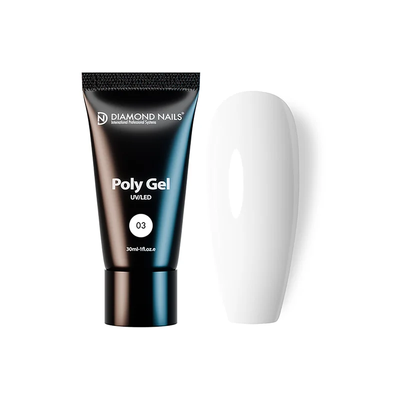 Diamond Nails PolyGel 03 - Milky White - 30ml