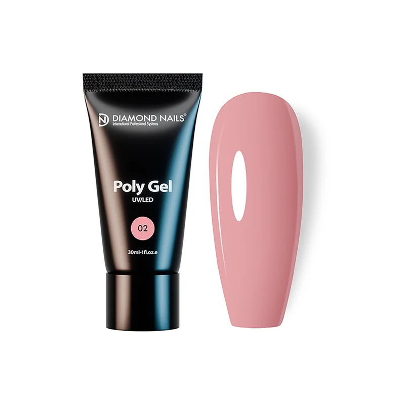 Diamond Nails PolyGel 02 - Baby Pink - 30ml