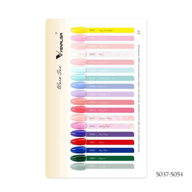 Venalisa bemutató paletta - V3 - Warm Sun