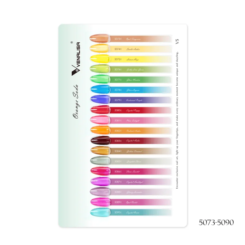 Venalisa bemutató paletta - V5 - Orange Soda