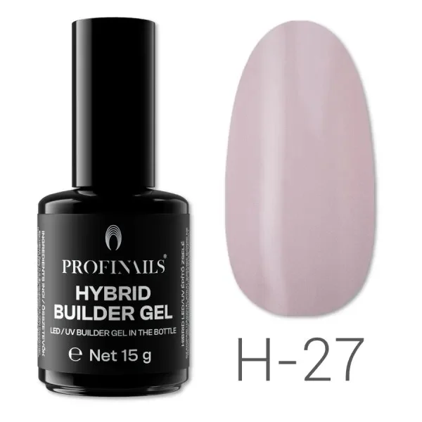 Profinails Hybrid LED/UV Builder Gél 15 g No.H-27