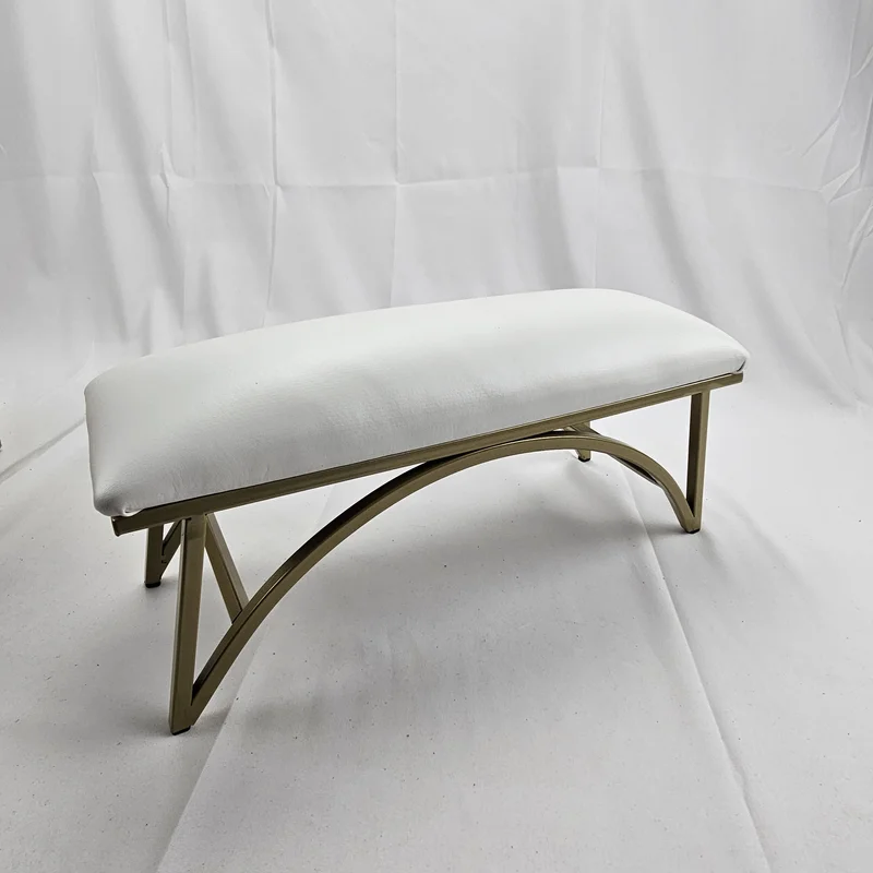 Professzionális kéztámasz - fehér műbőr