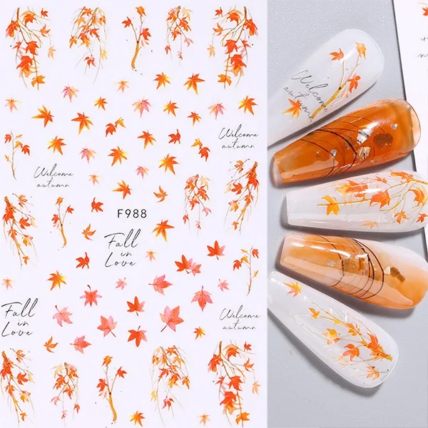 Köröm matrica 3D-s No.F988 -91