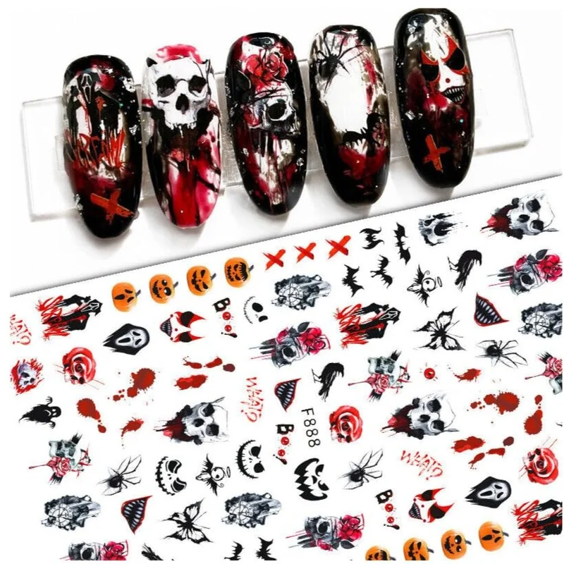 Köröm matrica 3D-s No.F888-117