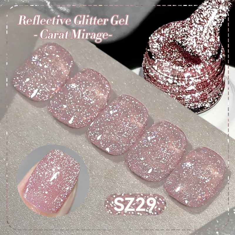 Born Pretty UV/LED gél lakk 10 ml - SZ29 - Carat Mirage
