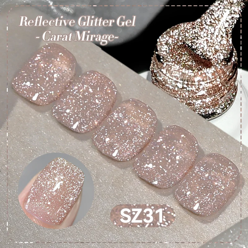 Born Pretty UV/LED gél lakk 10 ml - SZ31 - Carat Mirage