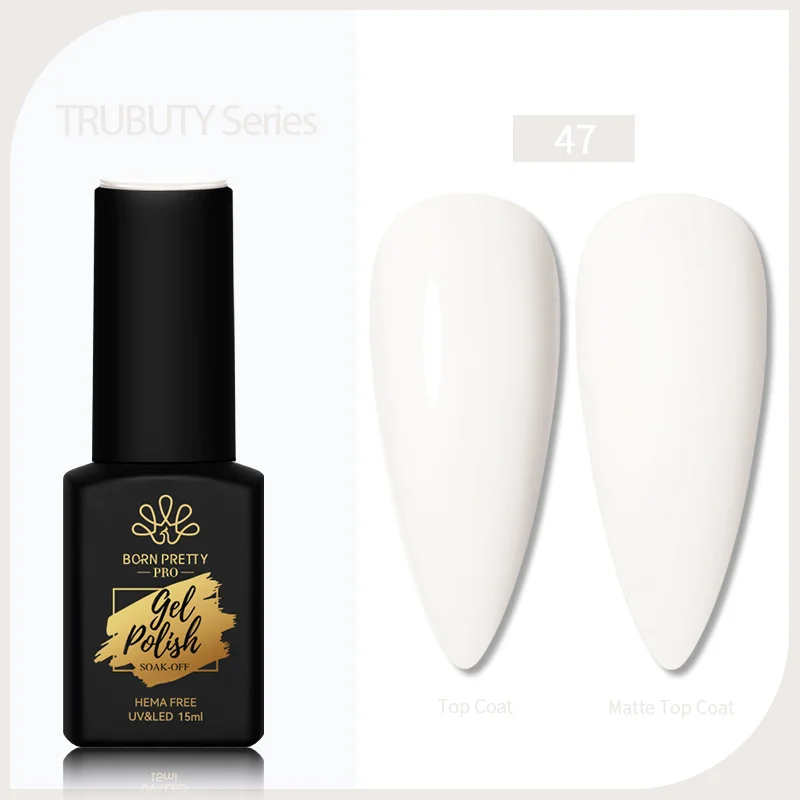 Born Pretty Trubuty UV/LED HEMA FREE gél lakk 15 ml - No.047