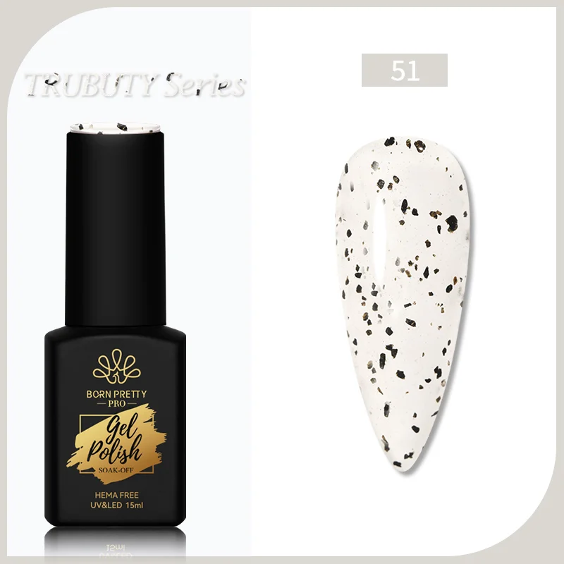 Born Pretty Trubuty UV/LED HEMA FREE gél lakk 15 ml - No.051