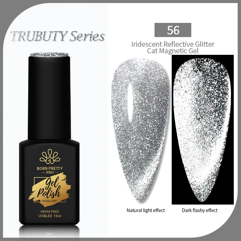 Born Pretty Trubuty UV/LED HEMA FREE gél lakk 15 ml - No.056