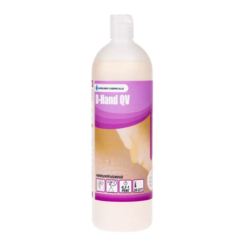 D-Hand QV Fertőtlenítő hatású folyékony szappan 1kg
