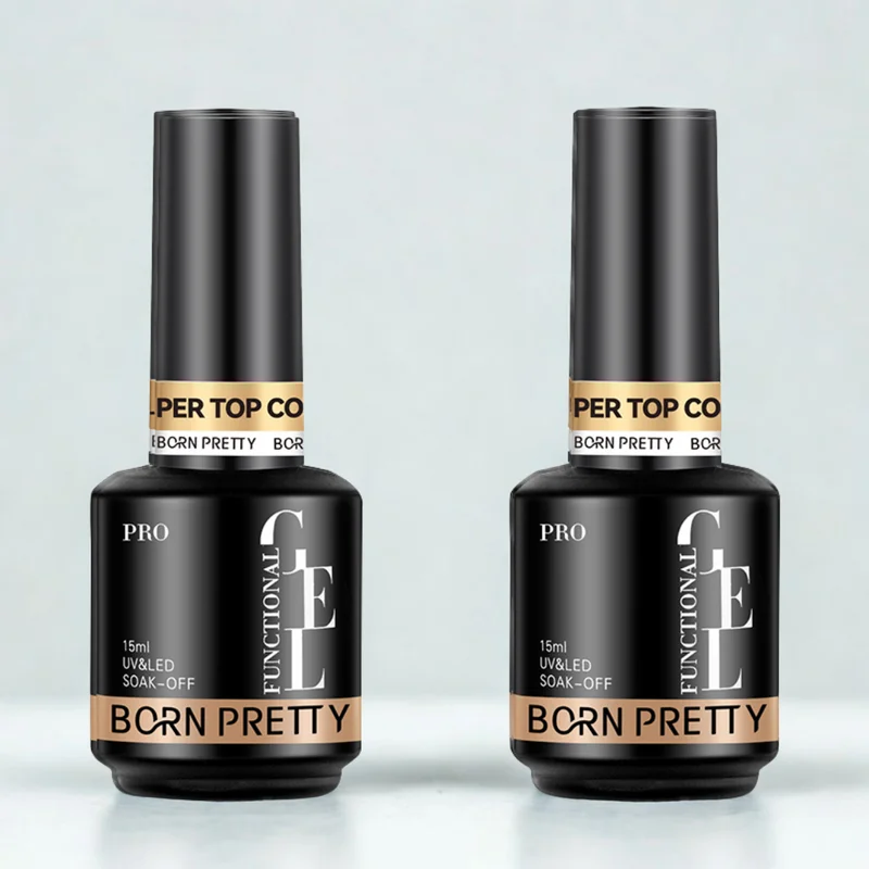Born Pretty PRO - 2 x Super Top Coat - 2x15 ml