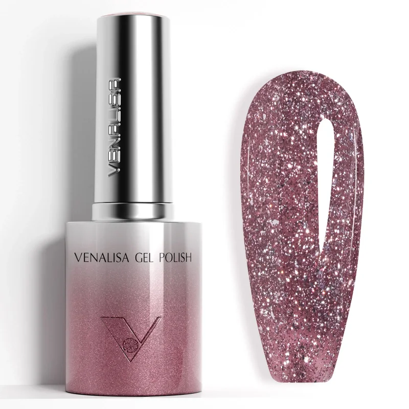Venalisa UV/LED Gél Lakk 10 ml No.5604 - Glitter Gel