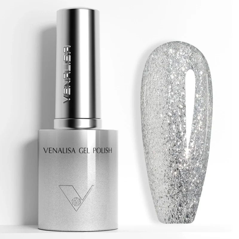 Venalisa UV/LED Gél Lakk 10 ml No.5611 - Glitter Gel
